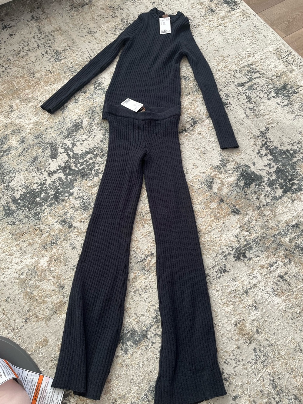 NWT H&M Ribbed Knit set - Picture 3 of 7